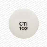 Diclofenac (Diclofenac [ dye-kloe-fen-ak ])-CTI 102-50 mg-White-Round