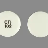 Diclofenac (Diclofenac [ dye-kloe-fen-ak ])-CTI 102-50 mg-White-Round