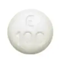 Erlotinib (Erlotinib)-E 100-100 mg-White-Round