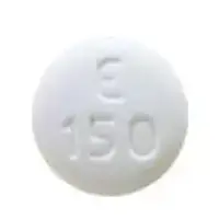 Erlotinib (Erlotinib)-E 150-150 mg-White-Round