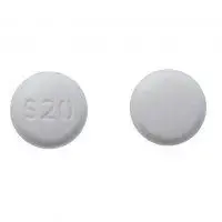 Fosinopril (Fosinopril [ foe-sin-oh-pril ])-S 20-20 mg-White-Round