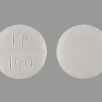 Glycopyrrolate (inhalation) (Glycopyrrolate (inhalation) [ glye-koe-pir-oh-late ])-EP 140-2 mg-White-Round