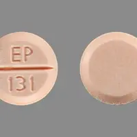 Hydrochlorothiazide (Hydrochlorothiazide [ hye-dro-klor-o-thy-a-zide ])-EP 131-25 mg-Peach-Round