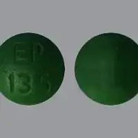 Imipramine (Imipramine [ im-ip-ra-meen ])-EP 135-50 mg-Green-Round