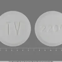 Metoclopramide (nasal) (Metoclopramide (nasal) [ met-oh-klo-pra-mide ])-TV 2204-5 mg-White-Round