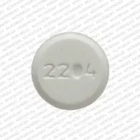 Metoclopramide (nasal) (Metoclopramide (nasal) [ met-oh-klo-pra-mide ])-TV 2204-5 mg-White-Round