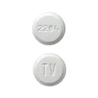 Metoclopramide (nasal) (Metoclopramide (nasal) [ met-oh-klo-pra-mide ])-TV 2204-5 mg-White-Round