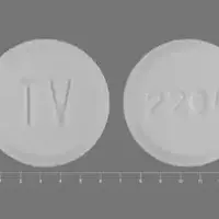 Metoclopramide (nasal) (Metoclopramide (nasal) [ met-oh-klo-pra-mide ])-TV 2204-5 mg-White-Round