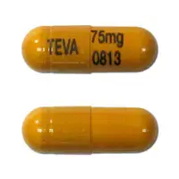 Nortriptyline (Nortriptyline [ nor-trip-ti-leen ])-TEVA 75 mg 0813-75 mg-Orange-Capsule-shape