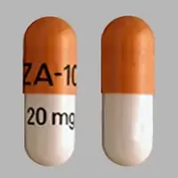 Good sense omeprazole (Omeprazole [ oh-mep-ra-zol ])-ZA 10 20 mg-20 mg-Tan & White-Capsule-shape