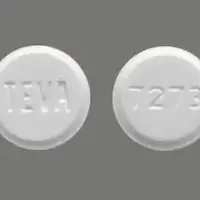 Pioglitazone (Pioglitazone (oral) [ pye-o-glit-a-zone ])-TEVA 7273-45 mg-White-Round