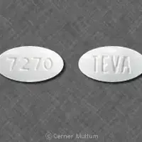 Pravastatin (Pravastatin [ prav-a-stat-in ])-TEVA 7270-80 mg-White-Oval