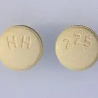 Risperidone (injection) (Risperidone (injection) [ ris-per-i-done ])-HH 225-3 mg-Yellow-Round