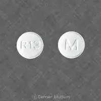 Risperidone (Risperidone (oral) [ ris-per-i-done ])-M R13-3 mg-White-Round