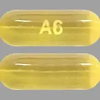 Benzonatate (Benzonatate [ ben-zoe-na-tate ])-A6-200 mg-Yellow-Capsule-shape