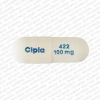 Celecoxib (Celecoxib [ sel-e-kox-ib ])-Cipla 422 100 mg-100 mg-White-Capsule-shape