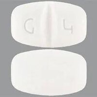 Cetirizine (Cetirizine [ se-tir-a-zeen ])-G 4-10 mg-White-Oval