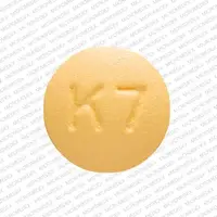 Cyclobenzaprine (Cyclobenzaprine [ sye-kloe-ben-za-preen ])-K 7-10 mg-Yellow-Round