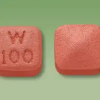 Desvenlafaxine (Desvenlafaxine [ des-ven-la-fax-een ])-W 100-100 mg-Orange-Four-sided