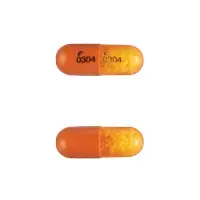 Dextroamphetamine (Dextroamphetamine [ dex-tro-am-fet-a-meen ])-Logo (Actavis) 0304 Logo (Actavis) 0304-10 mg-Brown & Orange-Capsule-shape