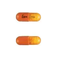 Dextroamphetamine (Dextroamphetamine [ dex-tro-am-fet-a-meen ])-Logo (Actavis) 0304 Logo (Actavis) 0304-10 mg-Brown & Orange-Capsule-shape