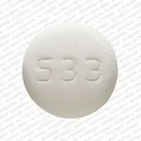 Divalproex sodium (Divalproex sodium [ dye-val-pro-ex ])-R 533-250 mg-White-Round