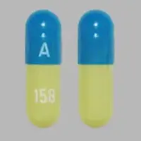 Duloxetine (Duloxetine [ du-lox-e-teen ])-A 158-60 mg-Blue / Green-Capsule-shape