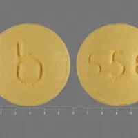 Loseasonique (Ethinyl estradiol and levonorgestrel (extended-cycle) [ eth-in-ill-ess-tra-dye-ol-and-lee-voe-nor-jess-trel ])-b 556-ethinyl estradiol 0.01 mg-Yellow-Round