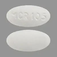 Metronidazole (Metronidazole (oral/injection))-MCR 105-500 mg-White-Oval