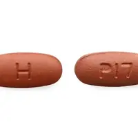 Pirfenidone (Pirfenidone [ pir-fen-i-done ])-H P17-801 mg-Red-Oval