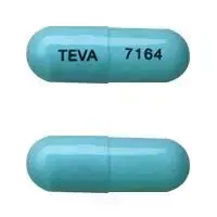 Tolterodine (Tolterodine [ tol-ter-oh-deen ])-TEVA 7164-4 mg-Blue-Capsule-shape