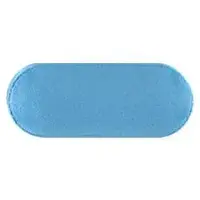 Valacyclovir (Valacyclovir [ val-a-sye-kloe-veer ])-C324 500-500 mg-Blue-Capsule-shape