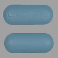 Valacyclovir (Valacyclovir [ val-a-sye-kloe-veer ])-C325 1000-1 gram-Blue-Capsule-shape