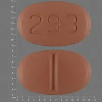 Verapamil (Verapamil (oral/injection) [ ver-ap-a-mil ])-293-180 mg-Brown-Oval