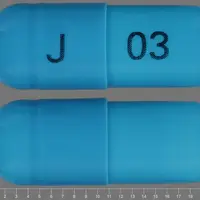 Amlodipine and benazepril (Amlodipine and benazepril [ am-loe-di-peen-and-ben-ay-ze-pril ])-J 03-10 mg / 40 mg-Blue-Capsule-shape