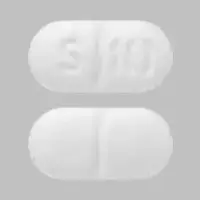 Fosinopril (Fosinopril [ foe-sin-oh-pril ])-S 10-10 mg-White-Capsule-shape