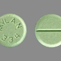 Haloperidol (Haloperidol (oral) [ hal-oh-per-i-dol ])-MYLAN 334-10 mg-Green-Round