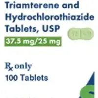 Hydrochlorothiazide and triamterene (Hydrochlorothiazide and triamterene [ hye-dro-klor-oh-thy-a-zide-and-trye-am-ter-een ])-SZ 431-25 mg / 37.5 mg-Green-Figure eight-shape