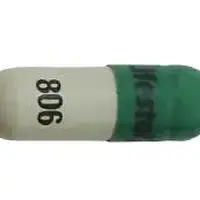 Lansoprazole (Lansoprazole [ lan-soe-pra-zol ])-Lifestar 806-15 mg-Green & White-Capsule-shape