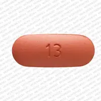 Levofloxacin (systemic) (monograph) (Levaquin)-T 13-250 mg-Pink-Capsule-shape