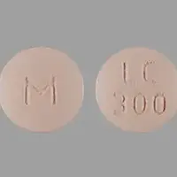 Lithium (Lithium [ lith-ee-um ])-M LC 300-300 mg-Peach-Round