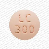 Lithium (Lithium [ lith-ee-um ])-M LC 300-300 mg-Peach-Round