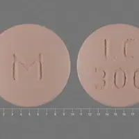 Lithium (Lithium [ lith-ee-um ])-M LC 300-300 mg-Peach-Round