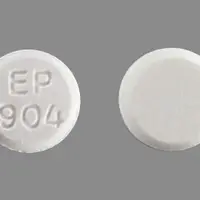 Lorazepam (Lorazepam (oral) [ lor-a-ze-pam ])-EP 904-0.5 mg-White-Round