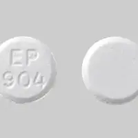 Lorazepam (Lorazepam (oral) [ lor-a-ze-pam ])-EP 904-0.5 mg-White-Round