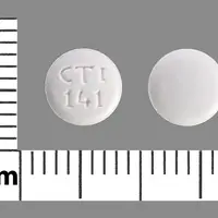 Lovastatin (Lovastatin [ loe-va-sta-tin ])-CTI 141-10 mg-White-Round