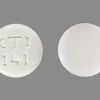 Lovastatin (Lovastatin [ loe-va-sta-tin ])-CTI 141-10 mg-White-Round