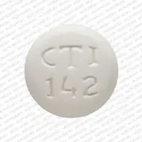 Lovastatin (Lovastatin [ loe-va-sta-tin ])-CTI 142-20 mg-White-Round