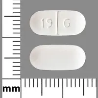 Meclizine (Meclizine [ mek-li-zeen ])-19 G-12.5 mg-White-Oval