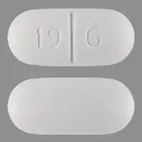 Meclizine (Meclizine [ mek-li-zeen ])-19 G-12.5 mg-White-Oval